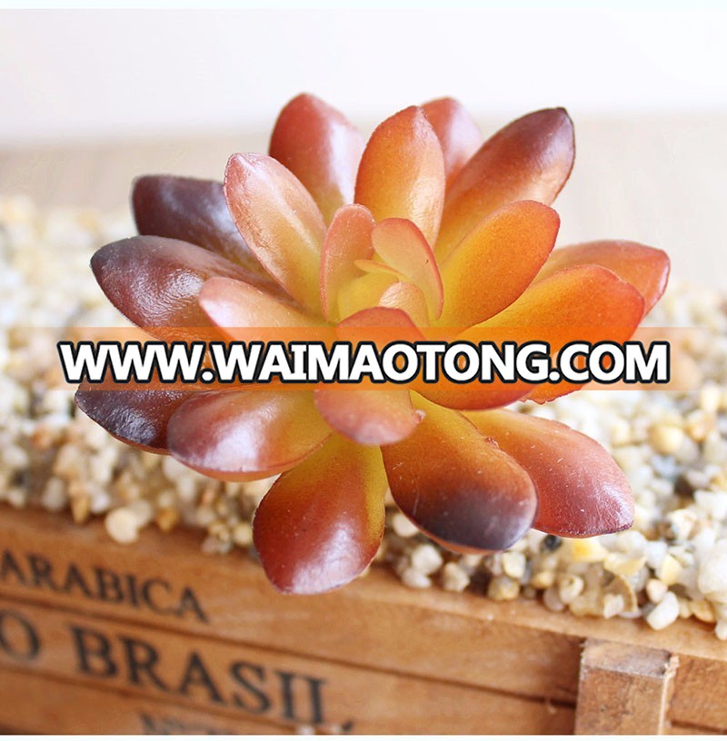 Factory fake plants artificial plastic mini flower succulent plants