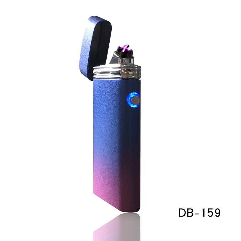 Plasma Cigar Arc Rechargeable Lighter,Double Flameless Rechargeable Dual Arc Lighter