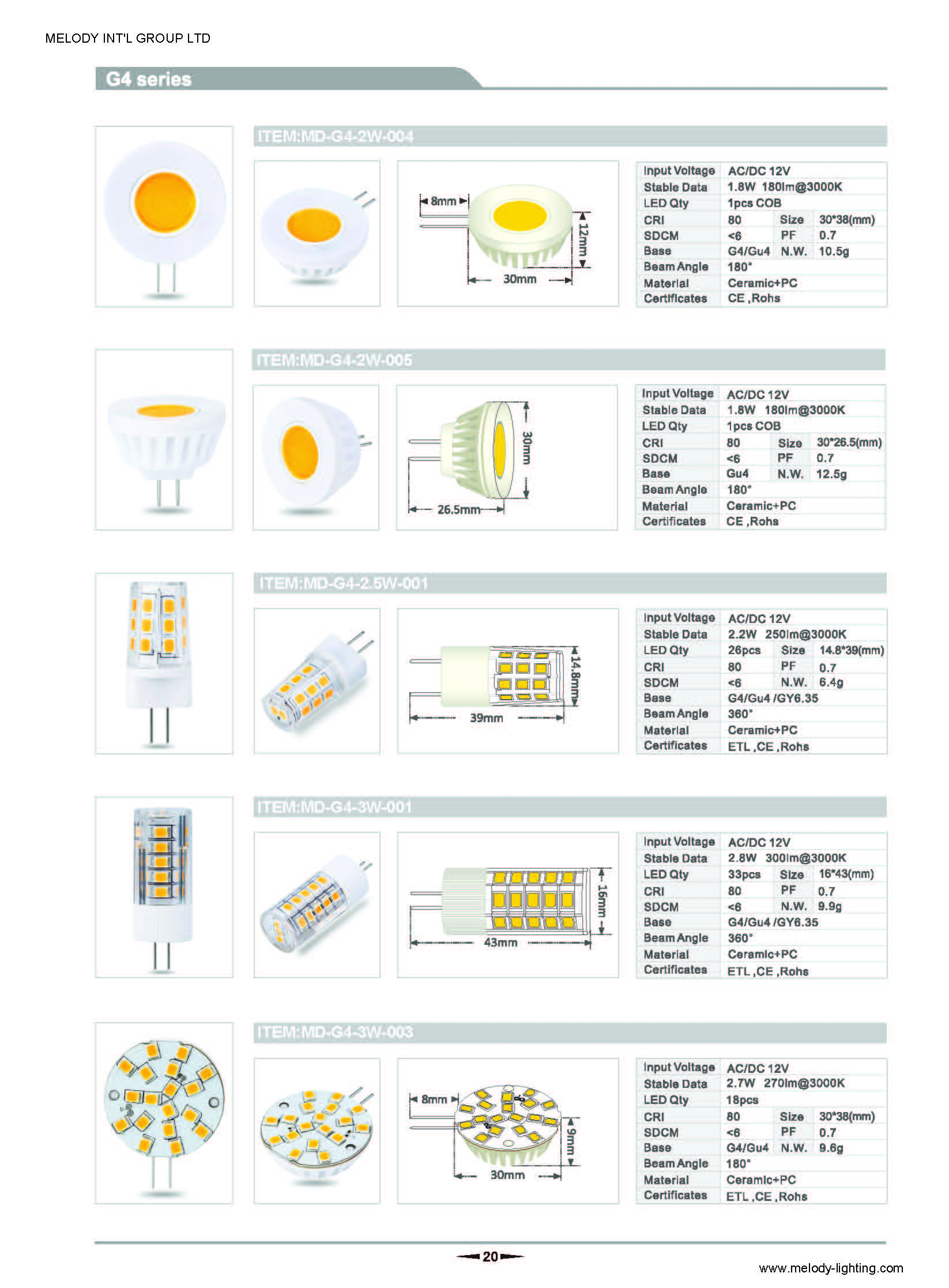 5W G9 LED bulb Ceramic T27 G9 LED bulb dimmable LED corn light lamp bulb flicker free No flicker non Strobe E11 E12 E14 E27 E17