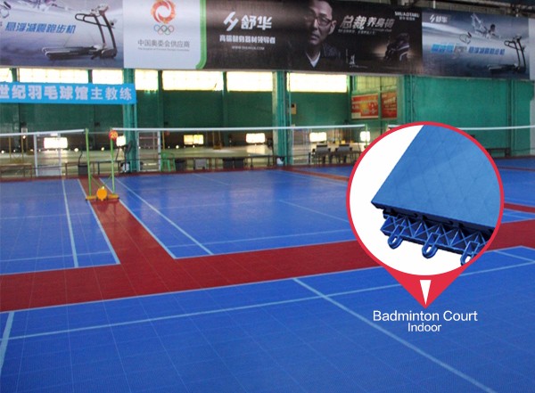 Hot sale suspended modular pp interlocking sports portable flooring tiles