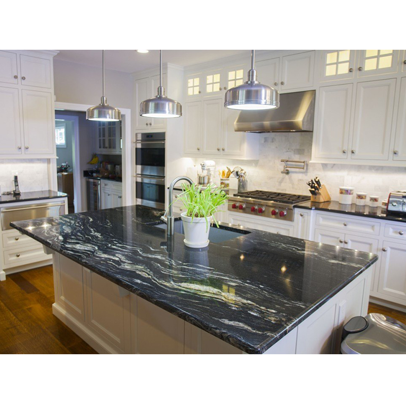 Cosmic Black Granite Countertops