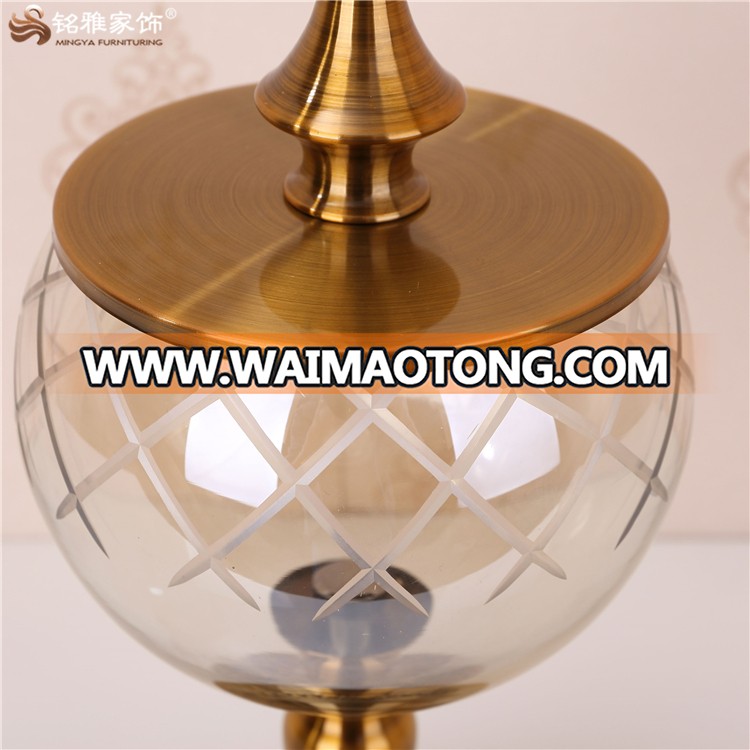 Transparent glass jar with lid arrange flower vase with water for wedding decorative