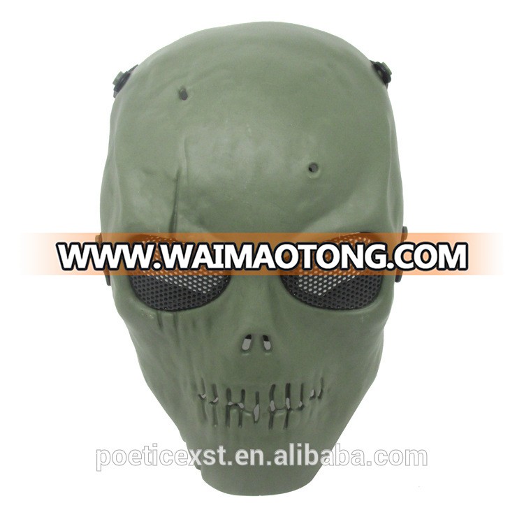 Poeticexst Vintage Halloween Horror Men Military Fun Full Face Masks