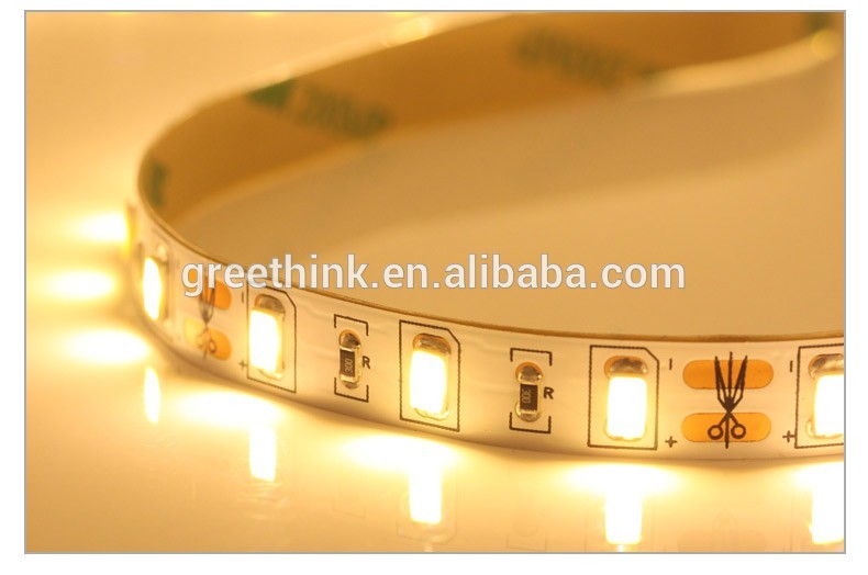 High Quality pink 5730 12V 30leds/m waterproof led strip light