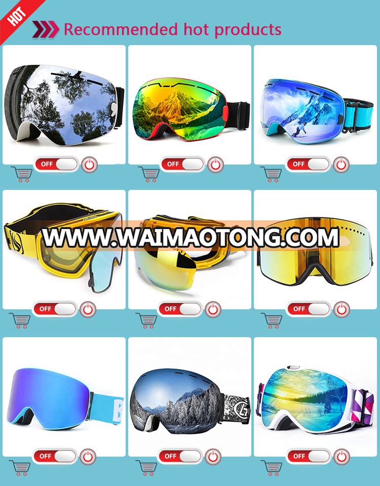 Photochromic UV400 Custom Logo Air Vent Foam Polarized snowboarding Ski Goggles