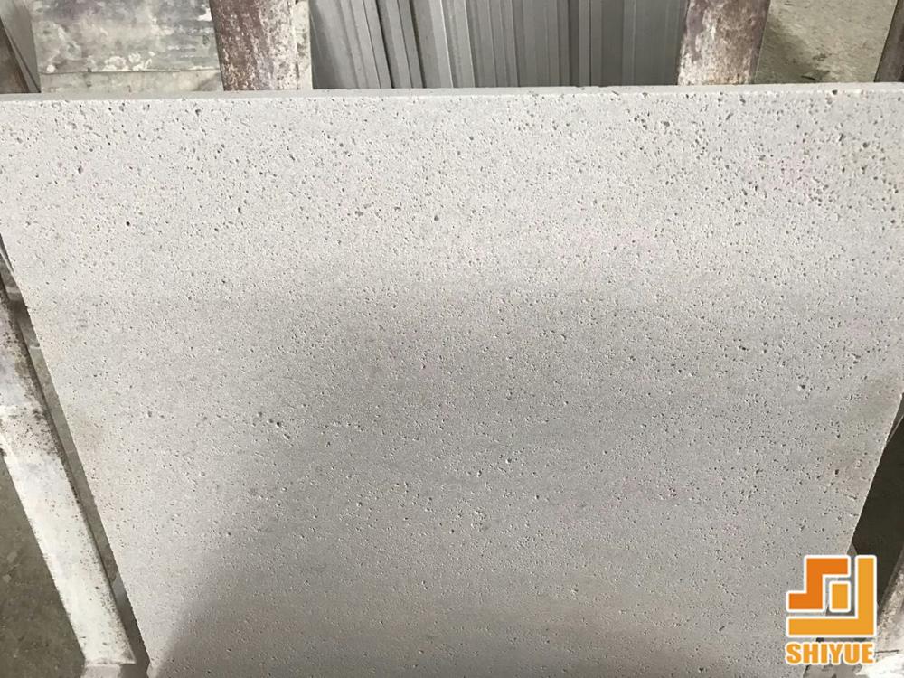 Polished Grey Travertine Tiles Cheap