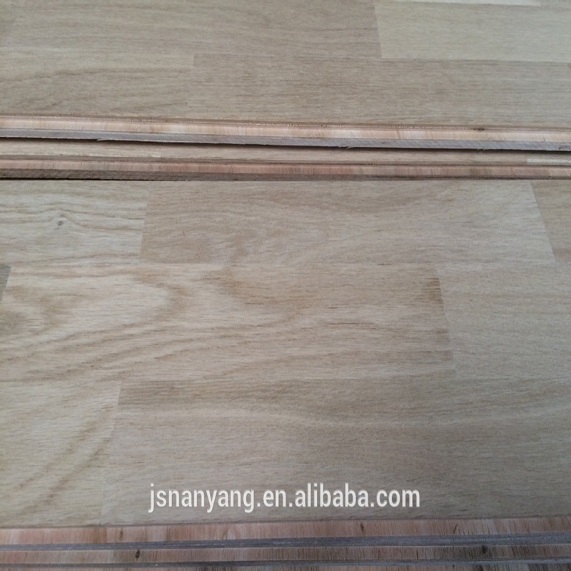 Factory 3 strips oak unfinished customized engineered wood floor