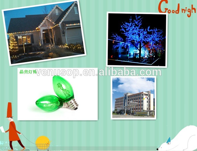 C7 led christmas light e17 led holiday light