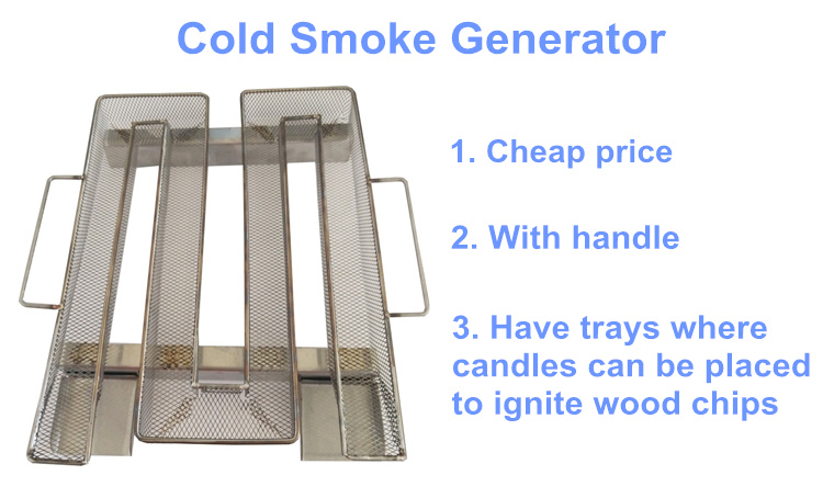 Cheap Cold Smoke Generator for BBQ Accessory With Customized Package