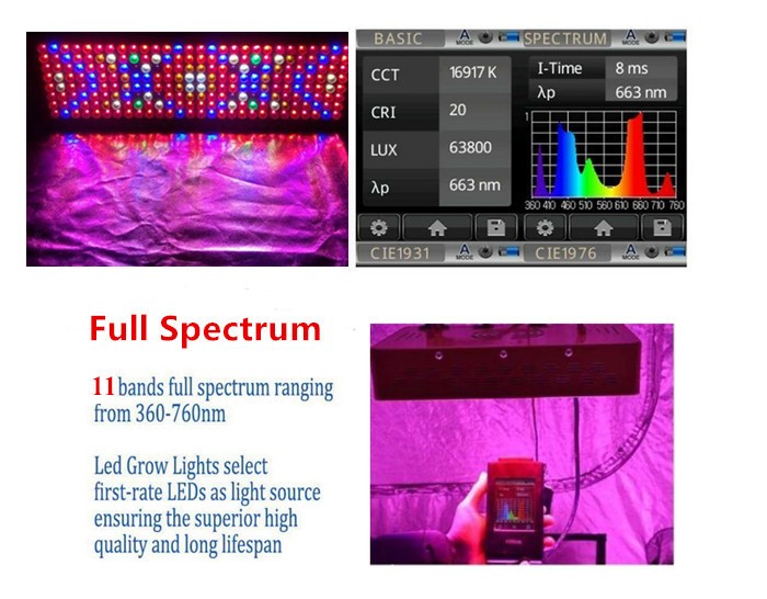 2018 Top quality Advanced platinum series 224pcs 5w chip veg bloom switch 900w uv ir full spectrum led grow light