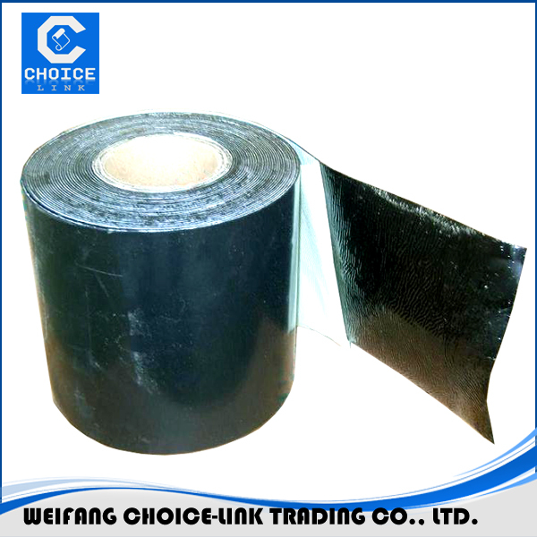 Self adhesive modified bitumen waterproofing tape