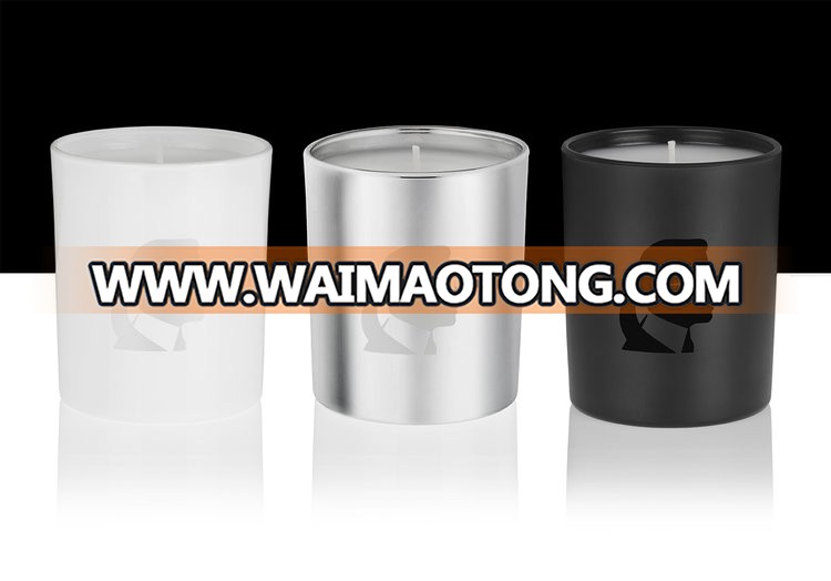 100% Pure Natural Soy Candle in Metallic Candle Holder