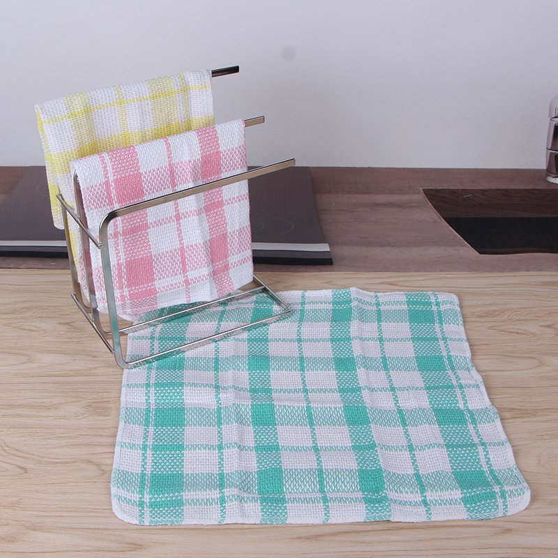 Doctorhome Polyester cotton yarn-dyed stripe design kitchen dish towel dish cloth