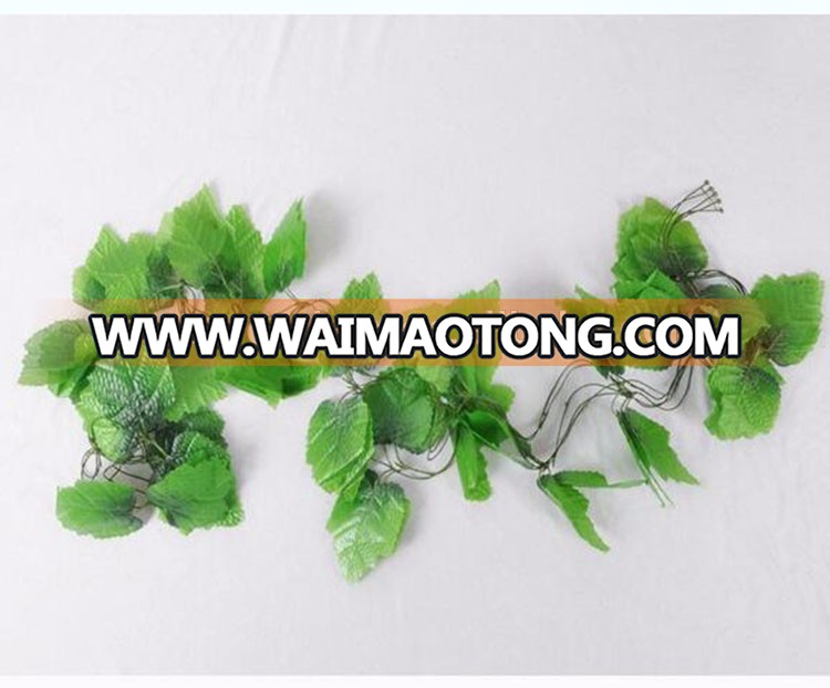 2.4 m grape leaves rattan wall hanging Artificial rattan