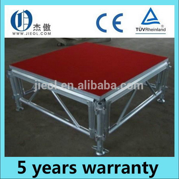 guangdong aluminum concert stage platform adjustablefor sale