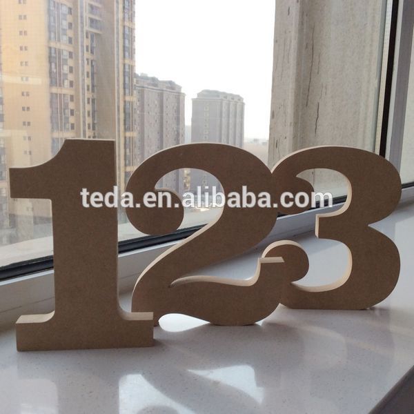 2015Teda MDF hanging alphabet letters