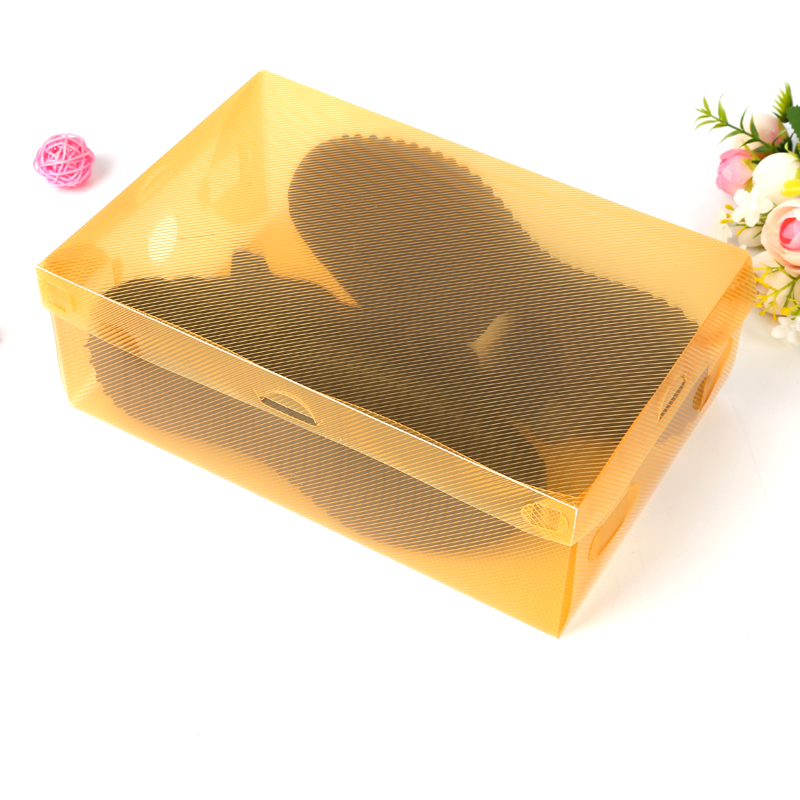 Good Quality pp transparent shoes box plastic