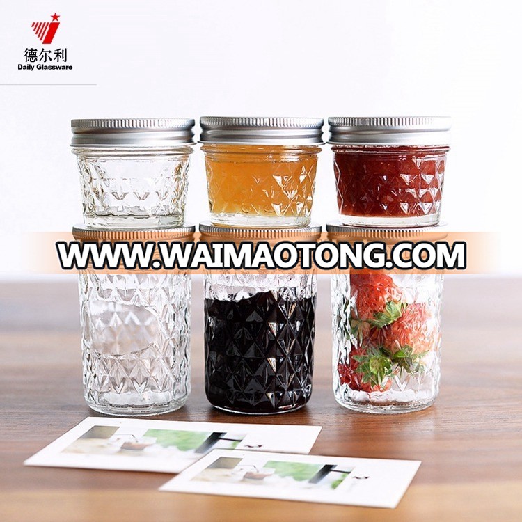 Wide Mouth Round Mason Jar Glass Wholesale