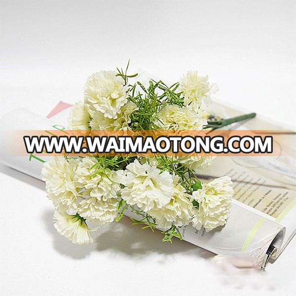 Best selling 20 heads artificial carnation for Mother's day