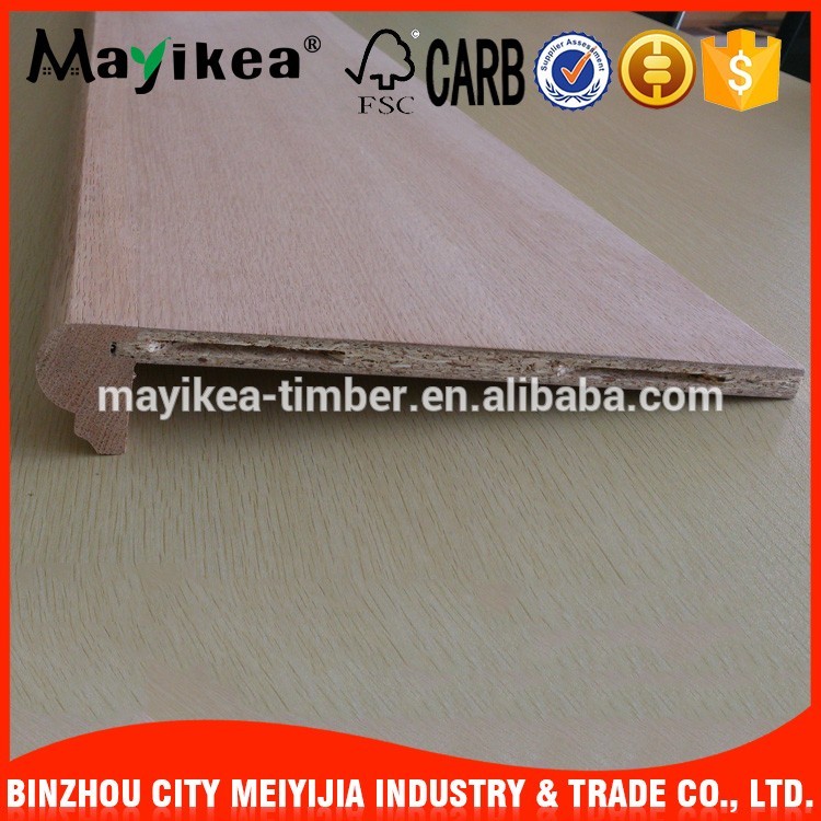 Can be customized High quality solid wood / composite stair tread