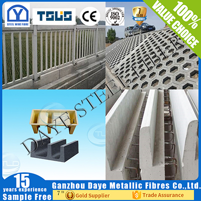 G-GSF05535 Hooked ends Glued shape Steel Fiber for bridge construction