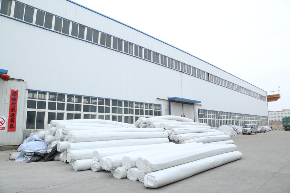 Factory supply compound geotextile coated with geomembrane