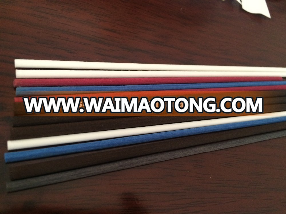 Eco-Friendly Feature 2.5mm /3mm /3.5mm/ 4mm / 5mm diameter beautiful fiber plastic diffuser stick