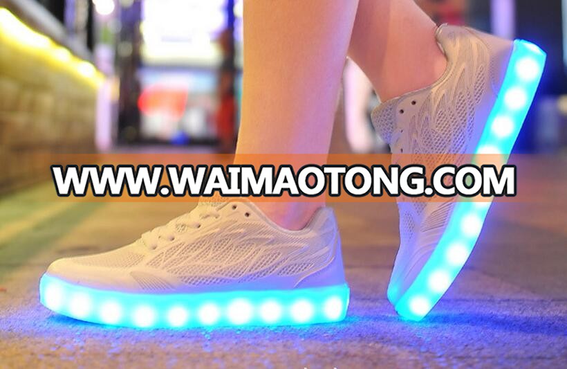 New Led Shoes Casual women Luminous Comfortable USB charging light 7 Colors glowing shoes