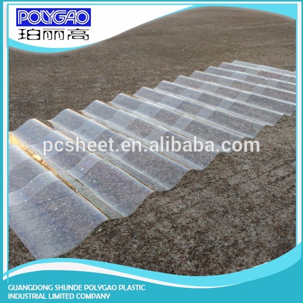 Alibaba Trade undertake plastic corrugated color roofing polycarbonate sheet