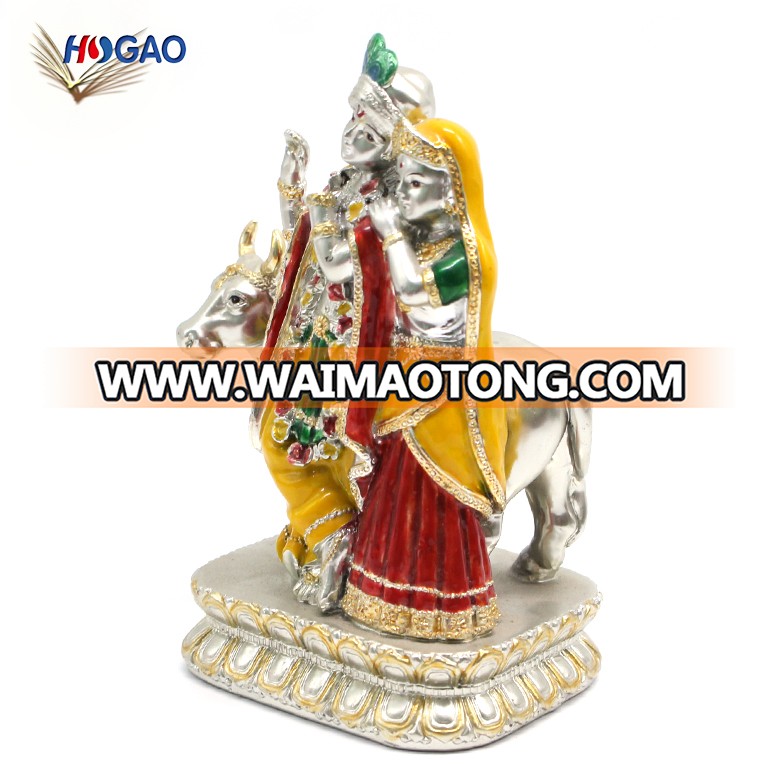 Custom India style religious decor crafts resin  buddha statues