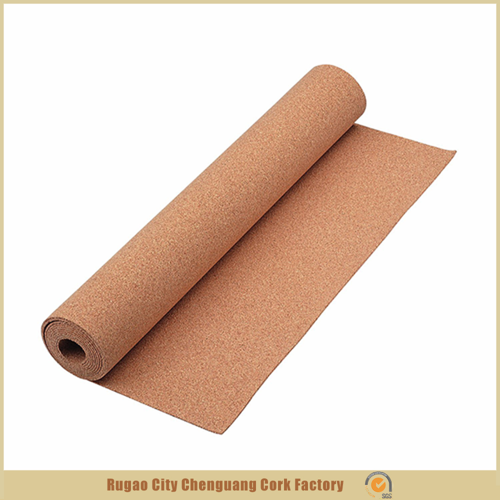 Professional manufacturer wholesale cork sheet cork roll flooring underlayment