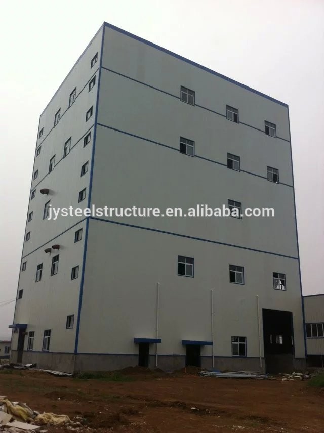 Multi Storey Prefabricated Steel Structure of office buildings /workshop