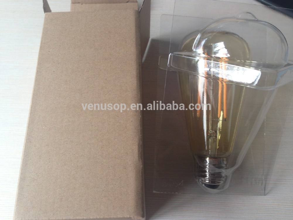 Edison style warm white S21 ST64 vintage E27 edison led bulb