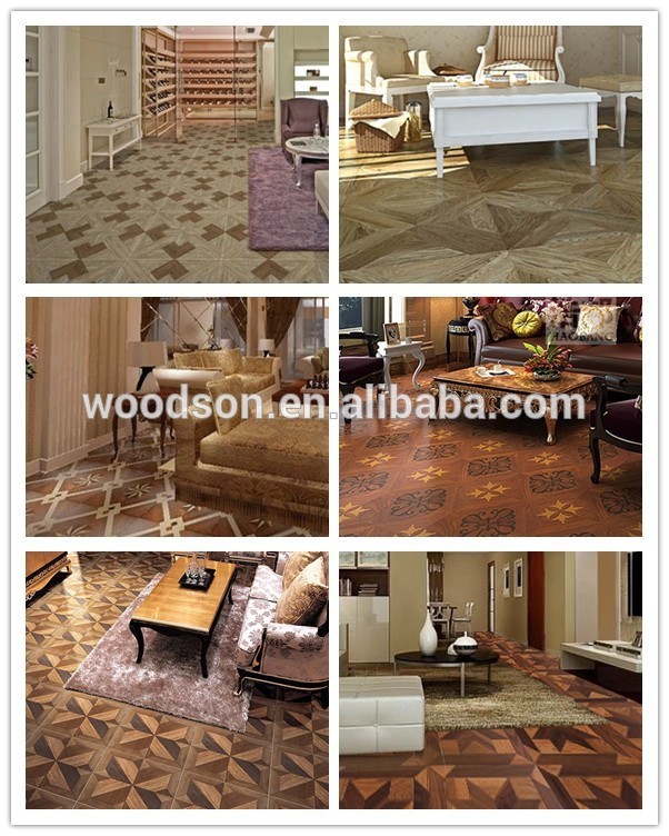 Teak engineered chevron floors parquet tiles