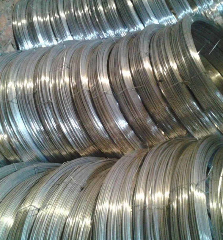 factory price hot dipped galvanized 2.4x3.0mm 2.2x2.7mm oval wire for cattle fence/ Brazil farm oval steel wire