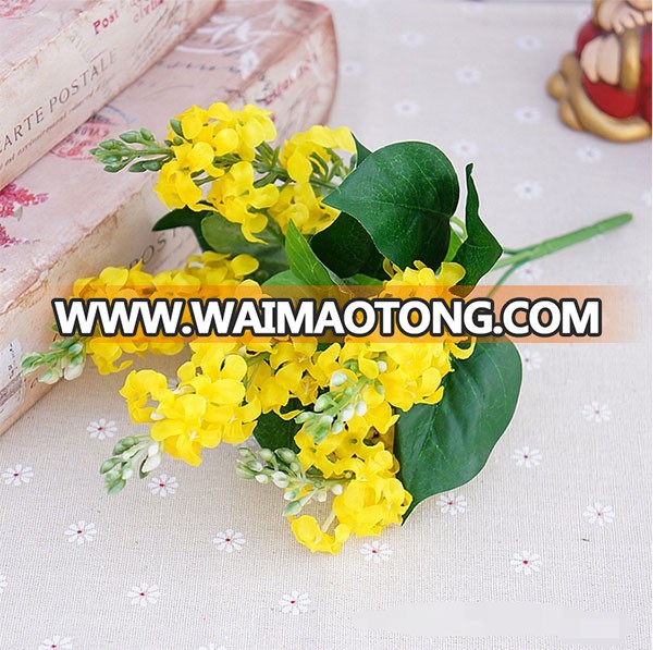 Hot sale fabric artificial hyacinth flower for wedding decoration