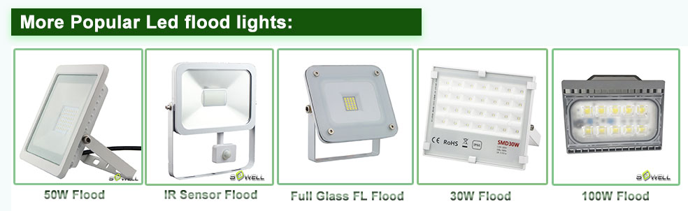 COB Portable Emergency rechargeable LED flood light