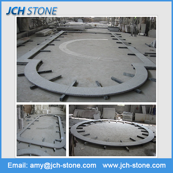 China suppliers grey granite exterior cheap swimming pool tile