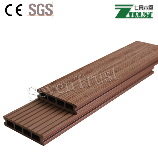 Cheap Composite Deck Boards Composite Decking Board/Outdoor Skirting Board(QZ-03B,135*25mm)