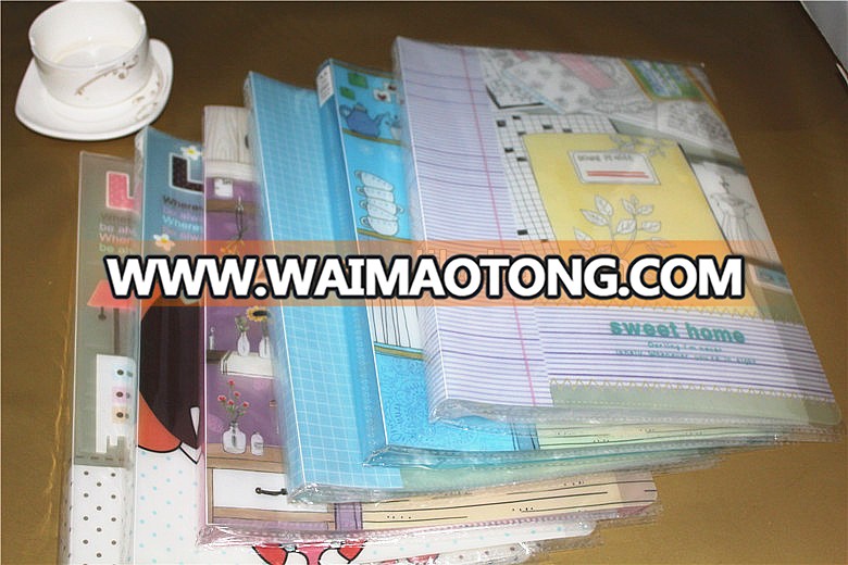 Handmade Paper File Clear Plastic Drawing Folder Sheet Protectors