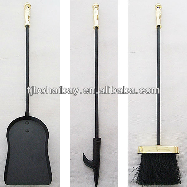 BHB elegant metal fireplace tool