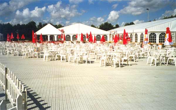 Guangzhou topcourts good quality polypropylene interlocking portable event flooring