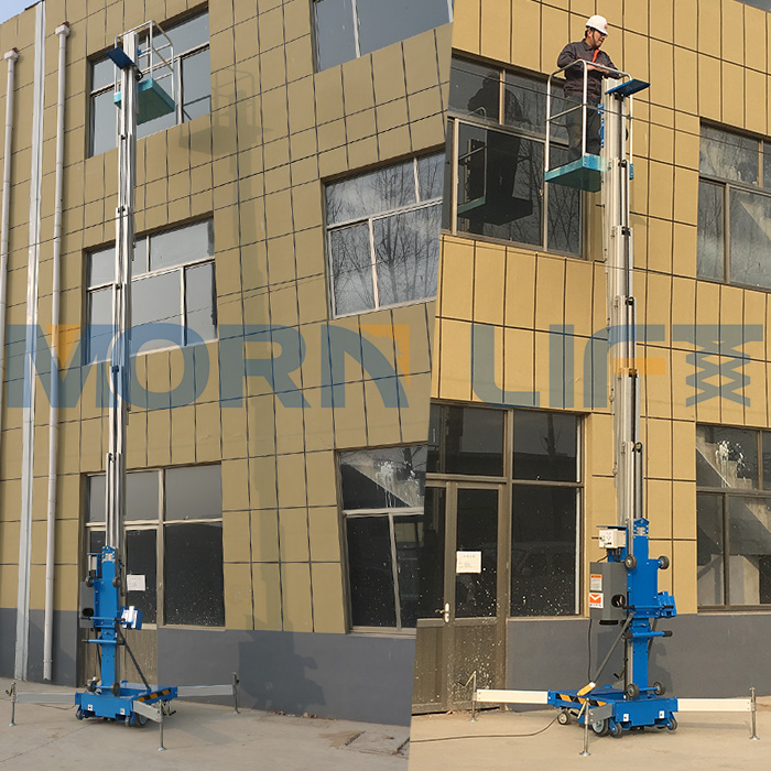 8m hydraulic ladder lift for painting