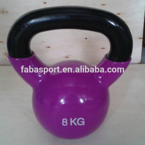 Vinyl Coated Cast Iron Kettlebells