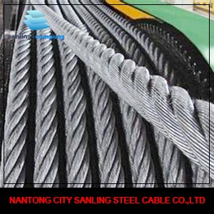 6*19S+FC fishing steel wire rope