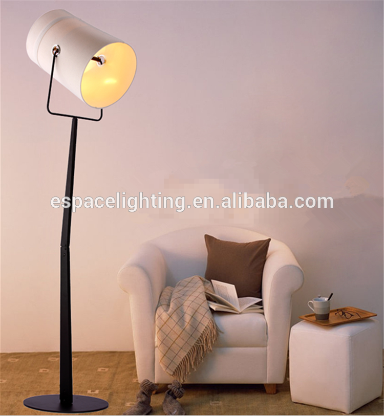 Replica Fabric shade designer arc floor lamp