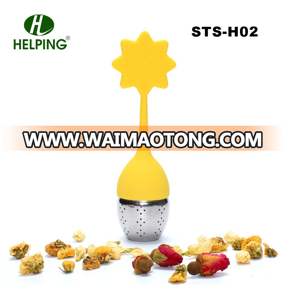 Wholesale Silicone Custom Tea Infuser and Stainless Steel Tea Filter Strainer,Tea Accessories