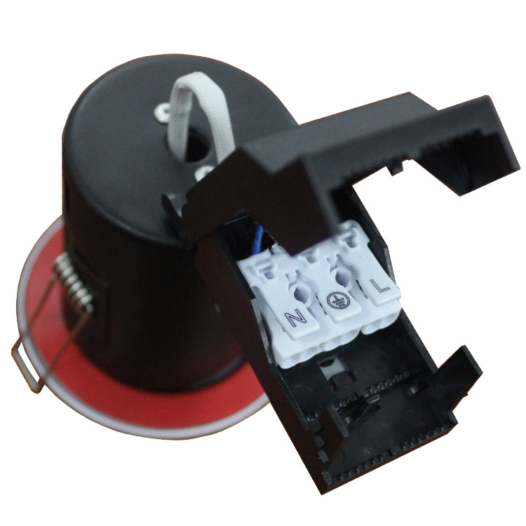 UK market twist & lock die-casting gu10 fire rated down light can