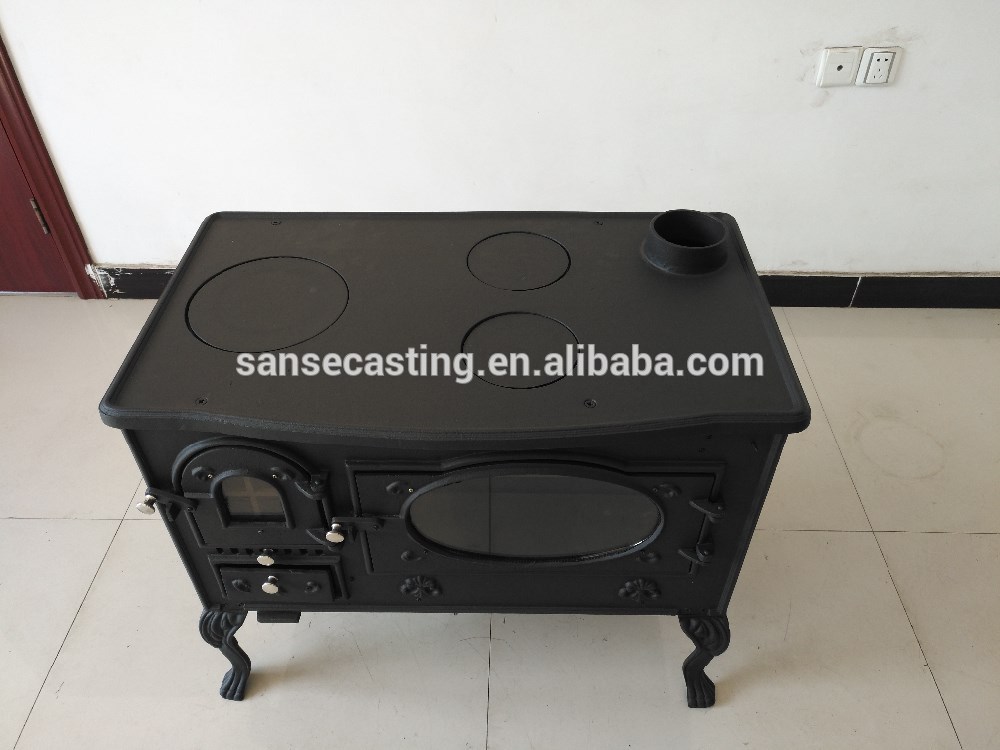 China supplier wood burning cooking stove, wood stove BSC308