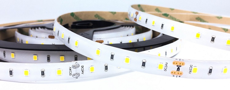 non waterproof epistar 12V 24v 60 120  leds/m white smd2835 SMD 2835 flex LED strip